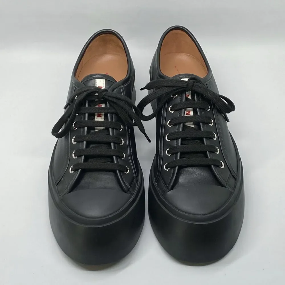 Marni Pablo Leather Low-Top Sneakers size 42/us size 9